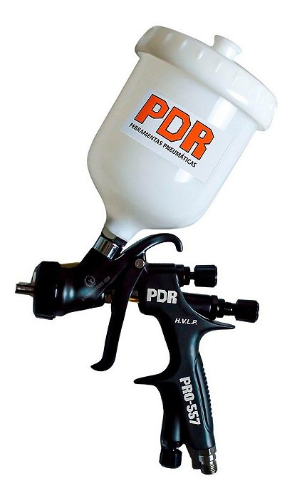 Pistola De Pintura Profissional Automotiva 1,3mm H V L P Pt7