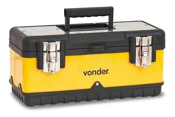 Caixa  Ferramentas Vonder Cmv0380 Metal 160mmx380mx180mm