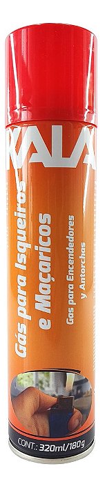 Gás Para Isqueiro E Maçaricos 320ml/180g Kala