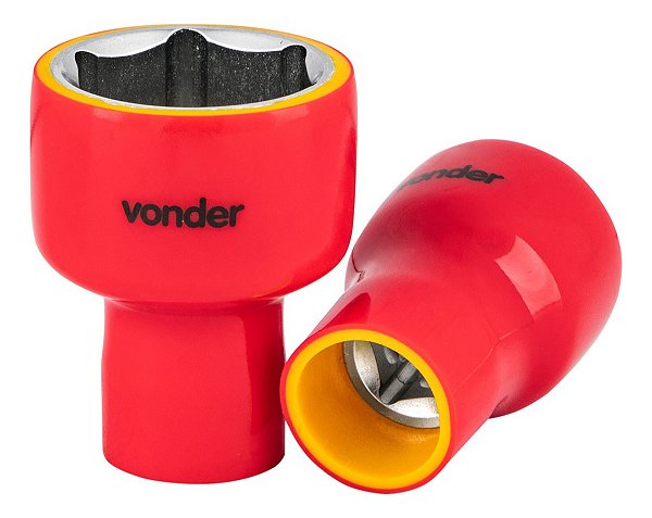 Soquete Sextavado Isolado, Encaixe De 1/2 , 30,0 Mm Iec60900