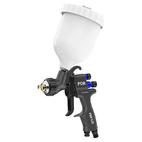 Pistola Pintura  Hvmp Bico 1,4mm Copo Branco Pro532p Pdr