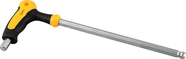 Chave Allen Abaulada Longa, 10,0 Mm, Cabo T, Vonder
