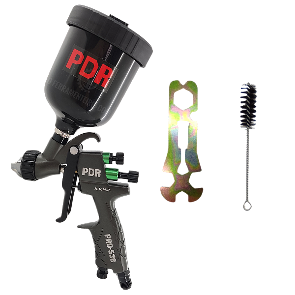 Pistola Gravidade Compacta HVMP 1.0mm 250ml PRO-538 PDR