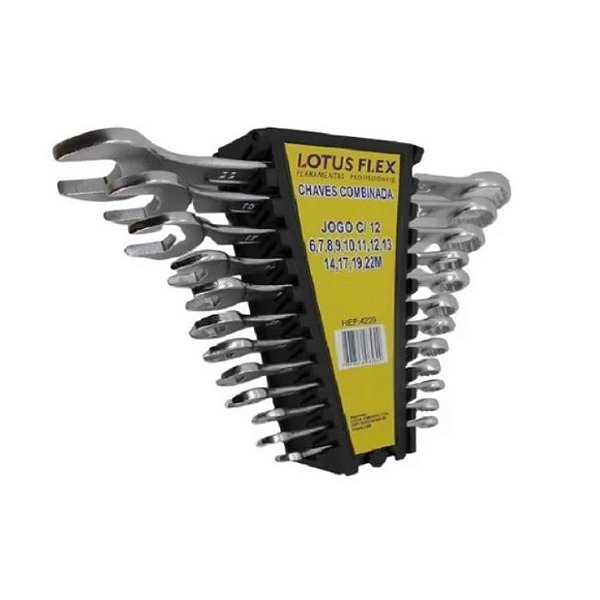 Jogo 12 Chaves Combinada Lotus 4229 - 6 A 22mm