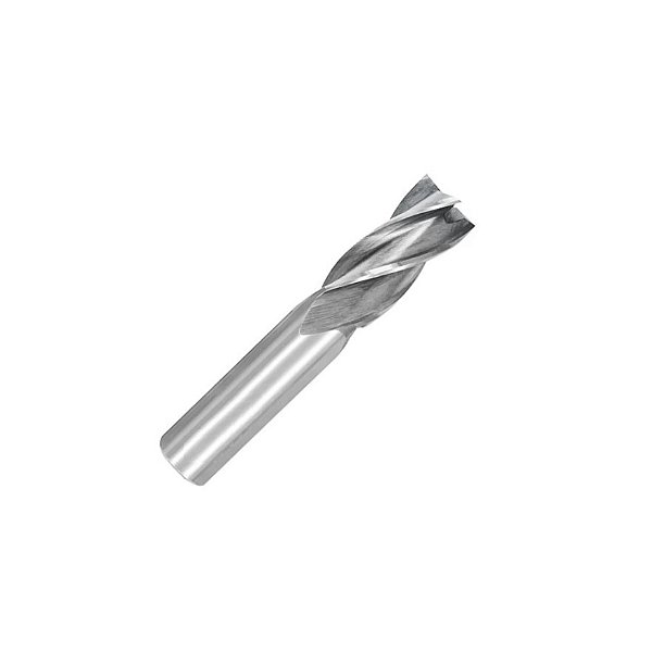 Fresa Topo Metal Duro 8mm 4 Cortes HSS 4341 DIN844