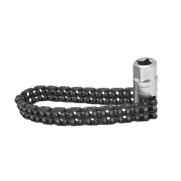 Pito Chave Soquete Com Corrente Para Filtro De Óleo 120mm