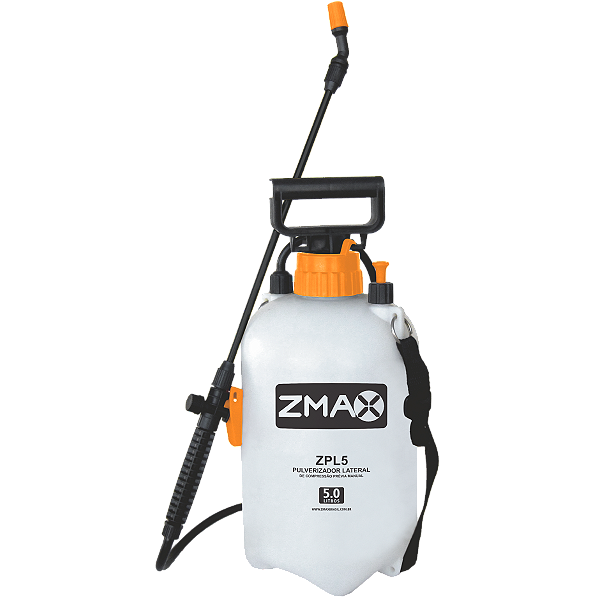 Pulverizador Lateral Manual Profissional ZMAX 5 Litros ZPL5