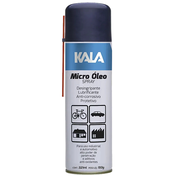 Micro Óleo Lubrificante Spray 300ml Kala