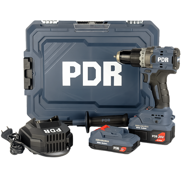 Parafusadeira Furadeira Impacto 2 Baterias Pro-b100i 13mm