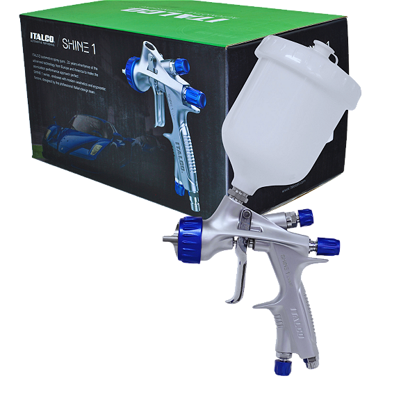 Pistola Spray Italco Shine 1 L.V.M.P 1.3 Ponta 600ml