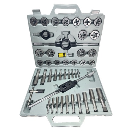 Kit Jogo De Machos Cossinetes Em Polegada 45 Peças + Maleta