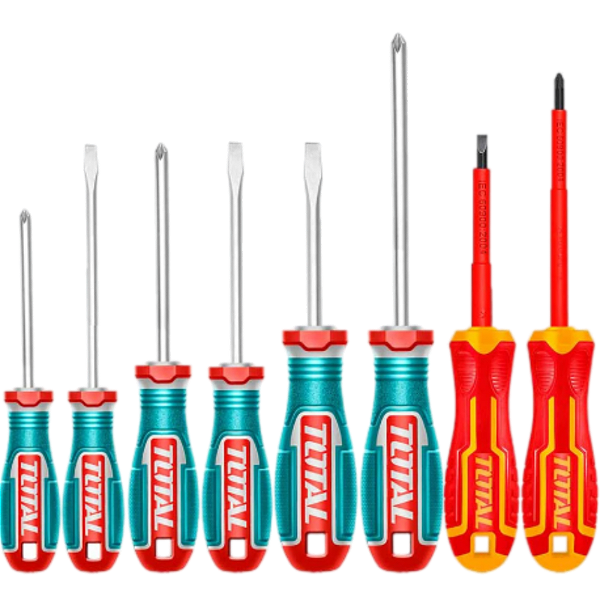 Kit Jogo Chaves Fenda Phillips S2 6 Pçs Sendo 2 Isoladas VDE