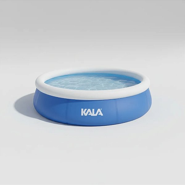 Piscina Inflável 1000 Litros Com Borda Fácil Montagem Kala