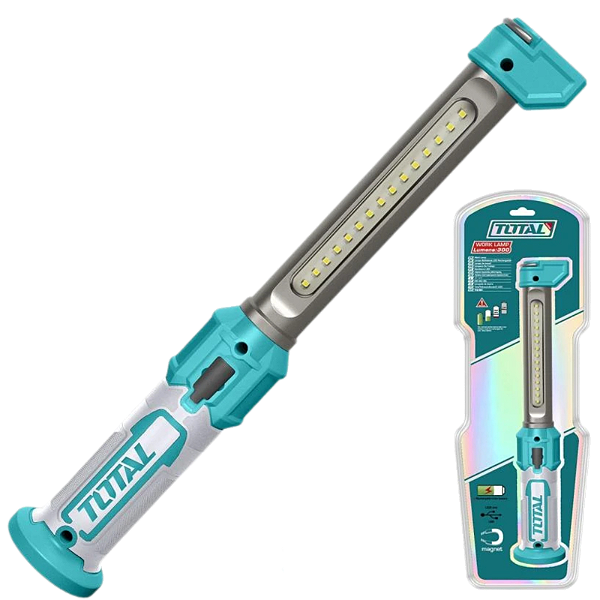 Lanterna Inspeção Automotiva Magnética Led Recarregável 300L