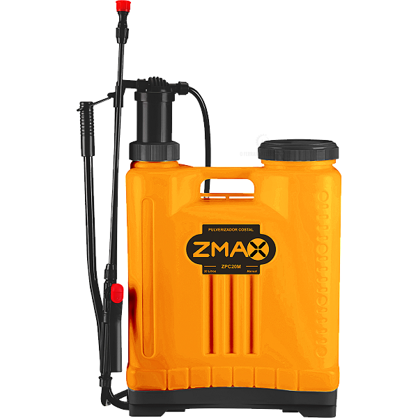Pulverizador Agrícola Grande Costal Manual 20l ZMAX ZPC20M