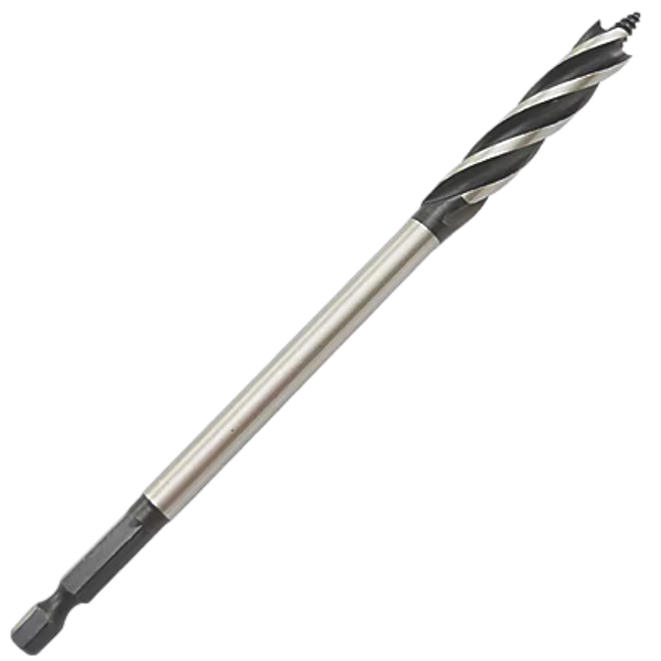 Broca Para Carpintaria 10x165 Madeira Encaixe Sextavado 1/4