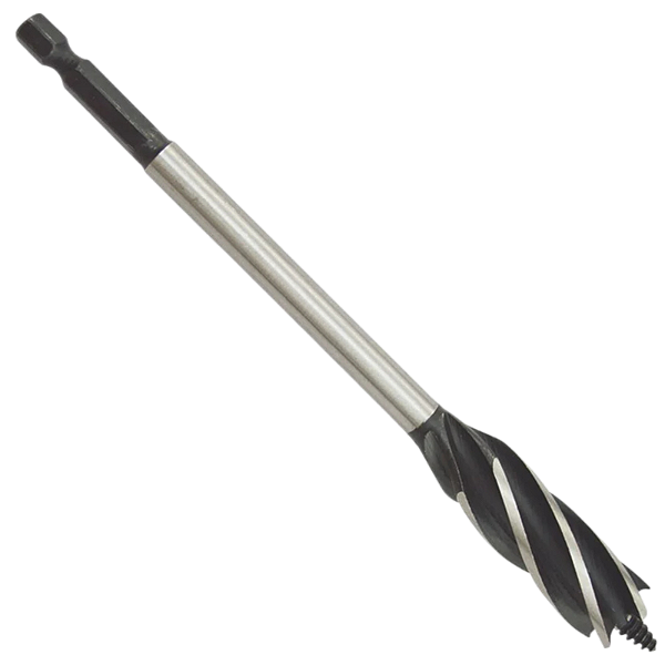 Broca Para Carpintaria 14x165 Madeira Encaixe Sextavado 1/4