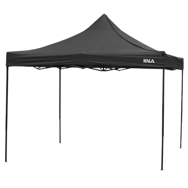 Tenda Gazebo Dobravel Pagoda 3x3m Preto Kala Camping Praia