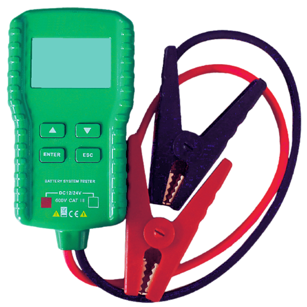 Teste Testador Carga Bateria 12V e 24V CCA AH