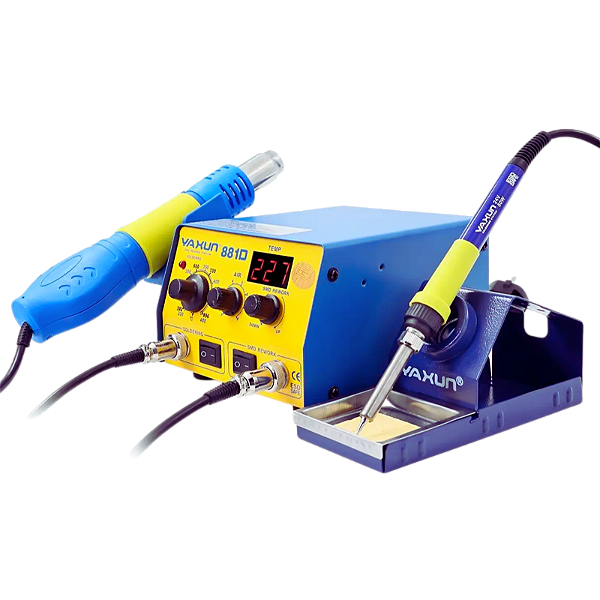 Estação 750W Soprador 100-450C 550W Solda 200C-480C 50W 110V