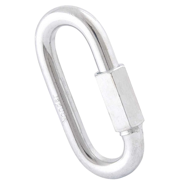 Mosquetão Reto Com Rosca 3/8" VONDER