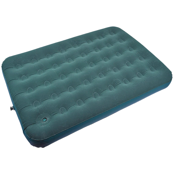 Colchão de Ar Casal Com Bomba de Pé Verde - Kala