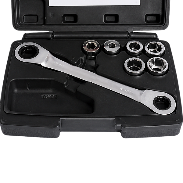 Kit Jogo Chave com Catraca Reversível 13 em 1 Profissional