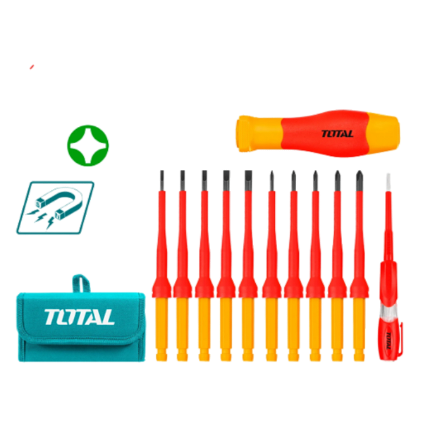 Kit Jogo Chaves Isoladas VDE 1000V Total Com Estojo S2