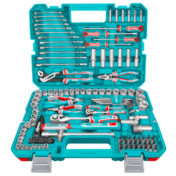Kit Jogo Conjunto Ferramentas Profissionais 137 Pçs TOTAL