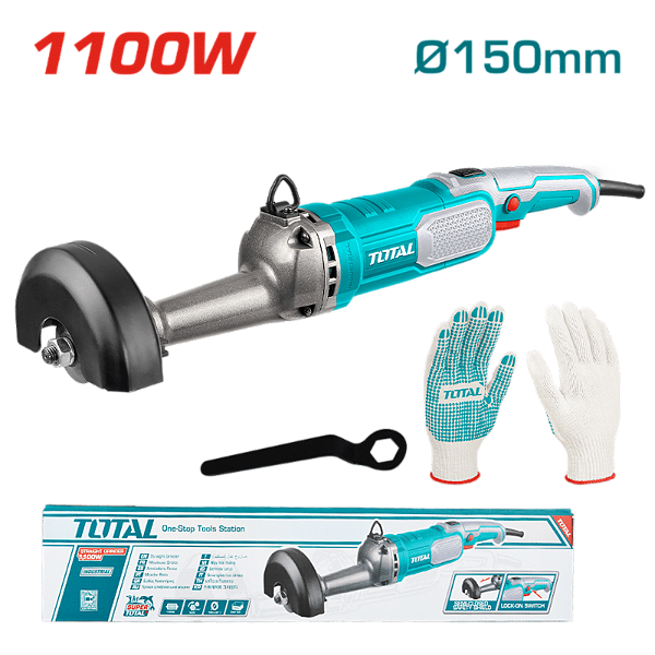 Esmeril Esmerilhadeira Reto 6 1100W 5000RPM 150MM 220V TOTAL