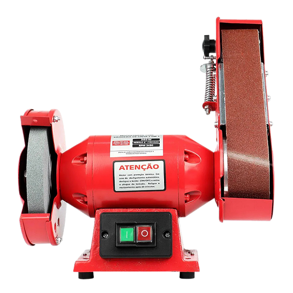 Moto Esmeril Com Lixadeira 360W Bivolt - WORKER