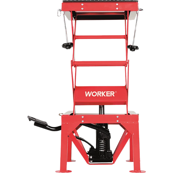 Elevador Hidráulico Para Motocicleta 130kg - Worker