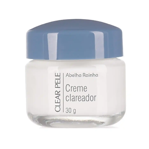 Creme Clareador De Noite Abelha Rainha Clear Pele De 30g FPS 30