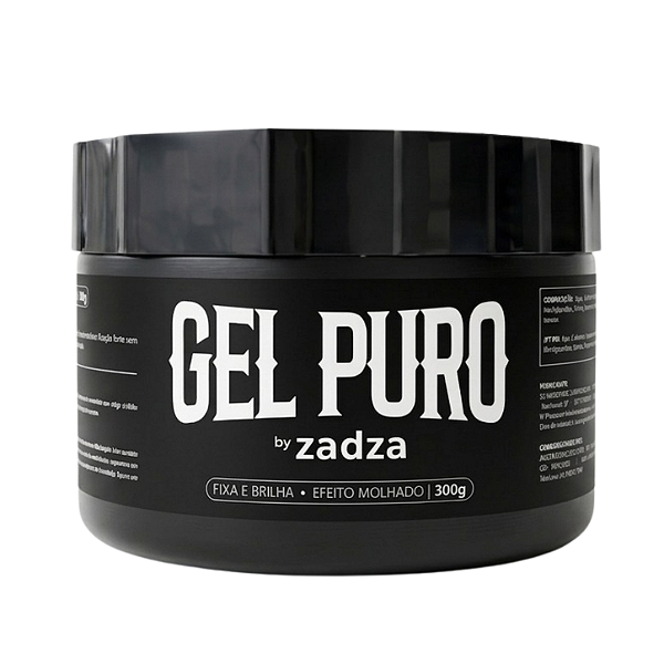 Gel Cola Gel Puro By Zadza 300ml Longa Fixação