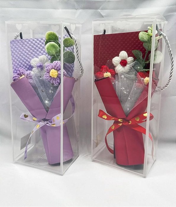 Mini Flores De Crochê