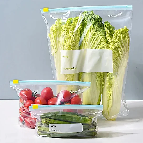 Embalagem Plástica Para Armazenamento De Alimentos