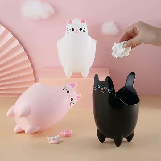 Mini Lixeira Porta Treco Gatinho