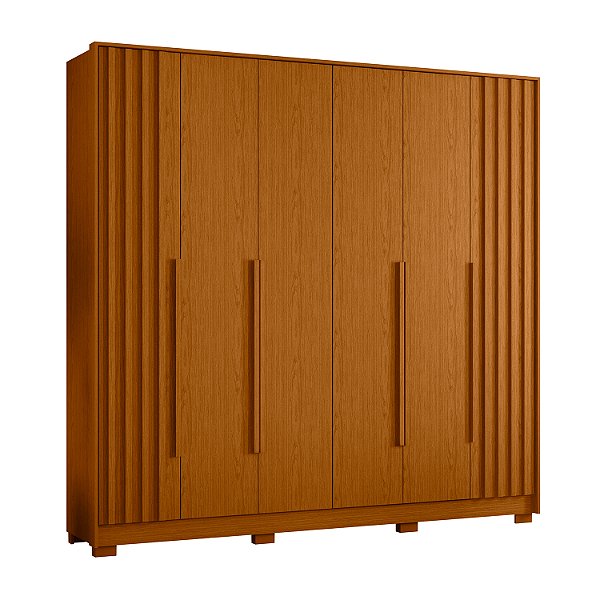 Guarda Roupa 6 Portas Deville Cinamomo - Albatroz