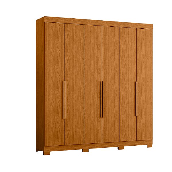 Guarda Roupa 6 Portas Vinci Cinamomo - Albatroz