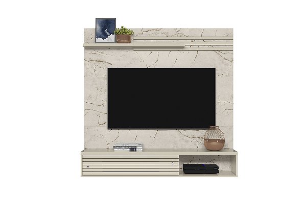 Bancada Suspensa Frizz Sublime Calacata / Off White Madetec