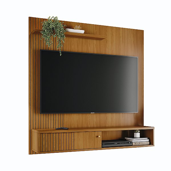 Bancada Suspensa Rack Aurora Cumaru - Madetec