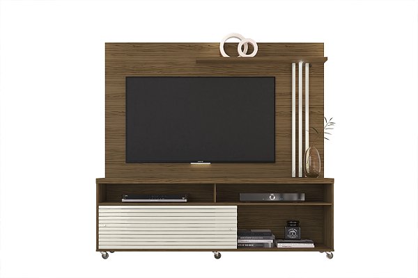 Composição Rack Bancada Frizz Naturale / Off White - Madetec