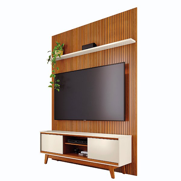 Composição Rack Milo Cinamomo / Off White - Madetec
