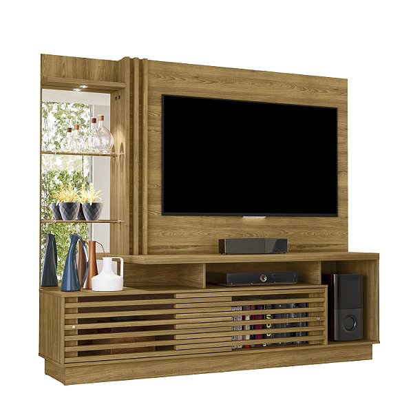 Home Theater Bancada Frizz Plus Cumaru - Madetec
