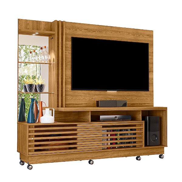 Home Theater Bancada Frizz Plus Cumaru - Madetec