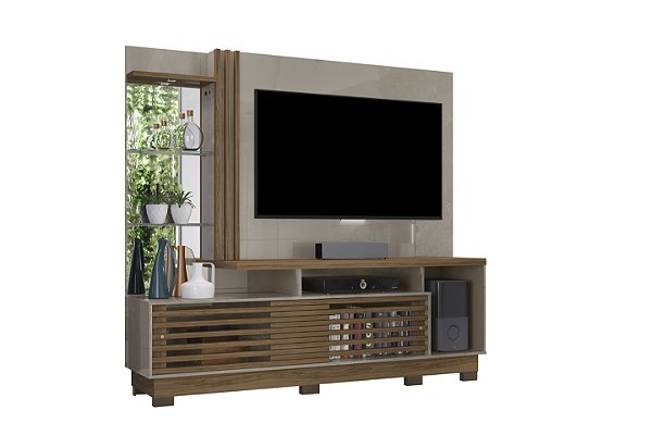 Home Theater Frizz Plus Fendi / Naturale - Madetec