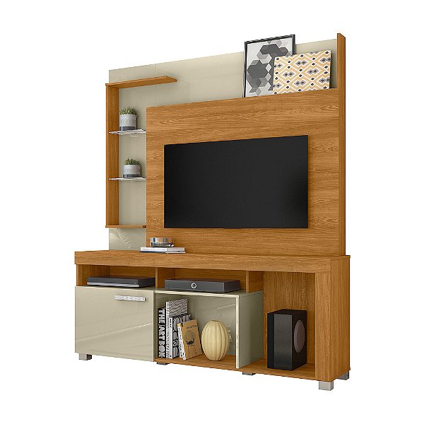 Home Theater Rack Icaro Cumaru / Opala - Madetec