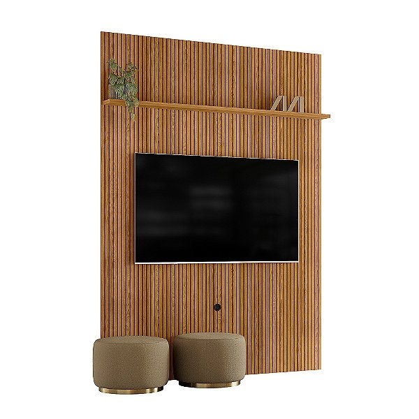 Painel Piso Teto New Interlagos Ripado Cumaru - Madetec