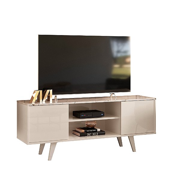 Rack Bancada Lisboa Calacata / Off White - Madetec