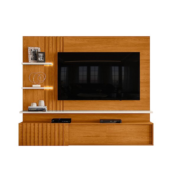 Rack Bancada Suspensa Atena Cinamomo / Off White - Madetec